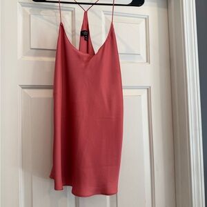 Topshop Coral Cami Top